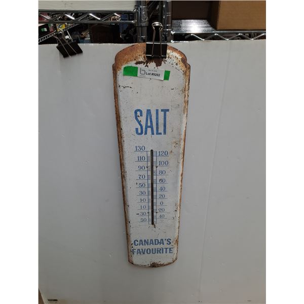 Vintage Salt Canadas Favourite Wall Thermometer 35" x 8" - PICK UP