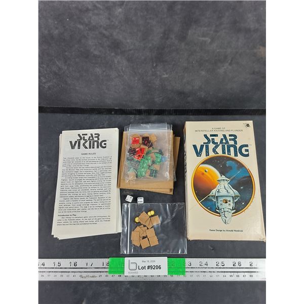 Vintage Star Viking Game - As Is