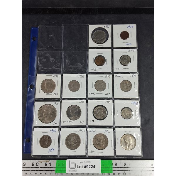 Assorted US Coins - Collectible