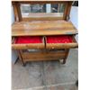 Image 5 : *Antique Victorian Oak Sideboard, Measurements In Pics, Cannot Ship