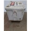 Image 3 : *Vintage Steel Explosive Material Transporting Box, 17" x 27" x 16", Cannot Ship, Dolly Not Included