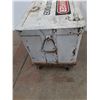 Image 5 : *Vintage Steel Explosive Material Transporting Box, 17" x 27" x 16", Cannot Ship, Dolly Not Included