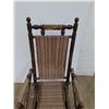Image 3 : *Antique Wooden Spring Rocking Chair, 20" x 21" x 43", Cannot Ship