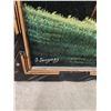 Image 4 : * Vintage Framed Mountain Painting, Measurements In Pics, Cannot Ship