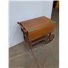 Image 2 : *Vintage Wooden Bar Cart, Cannot Ship, Measurements In Pics