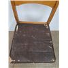 Image 3 : *Vintage Wooden Side Chair w/ Decorative Ornate Stenciled Backrest, Cannot Ship, Needs TLC
