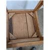Image 8 : *Vintage Wooden Side Chair w/ Decorative Ornate Stenciled Backrest, Cannot Ship, Needs TLC