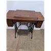 Image 2 : *Vintage Singer Sewing Machine Cabinet w/ Sewing Machine, 34" x 16" x 30", Cannot Ship, As Is