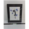 Image 1 : "Butterfly Girl" 11' x 14" Framed Print