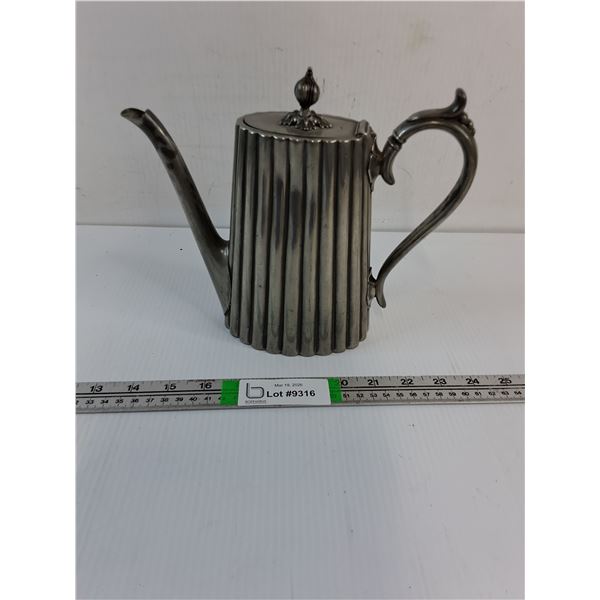 Vintage Victorian Coffee Pot-Philip Ashberry&Sons-dent on side