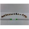 Image 1 : (14) Red Rose Wade Tea Animal Figurines