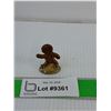 Image 1 : Red Rose Wade Tea Gingerbread Man Figurine 1.5"