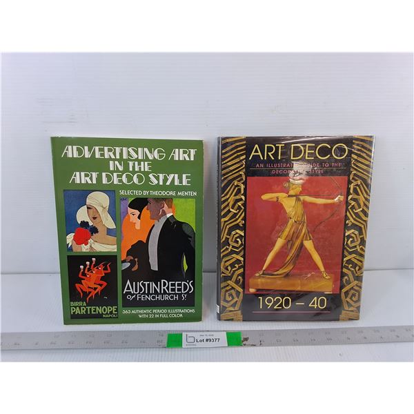 (2) Art Deco Books