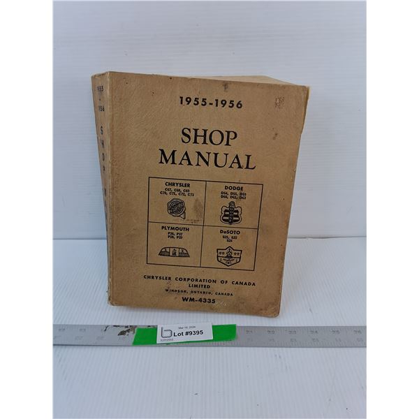1955-56 Chrysler/Dodge/Plymouth/DeSoto Shop Manual