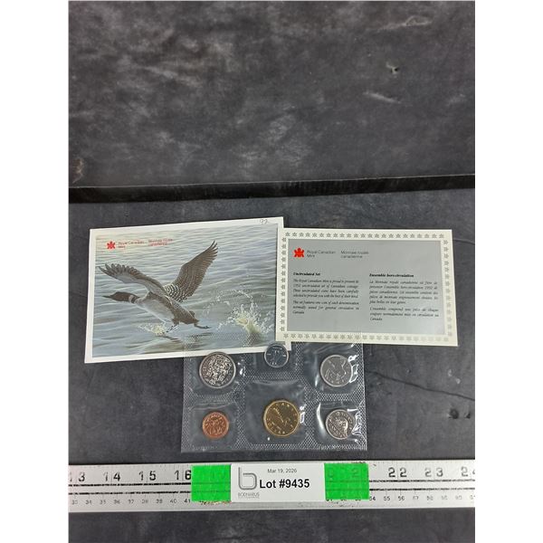 Royal Canadian Mint Uncirculated Coin Set