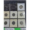 Image 3 : Vintage 1970s Canadian 5 Cents Coins