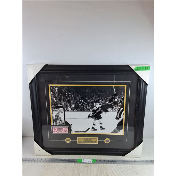 Framed The Goal by Robert Gordon Orr Wall Decor - PICK UP