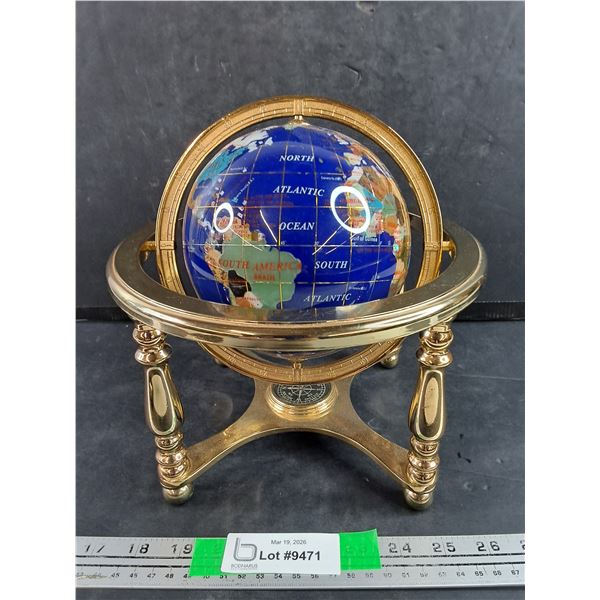 Brass Decorative Post Cold War Era Globe