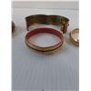 Image 4 : (4) Bracelets & Irish Ceramic Jewelry Dish
