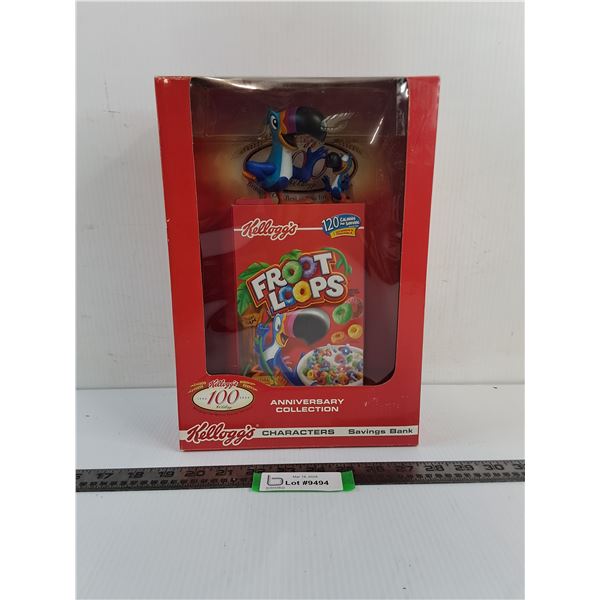 NIB Kellogg's 100th Anniversary "Froot Loops" Savings Bank