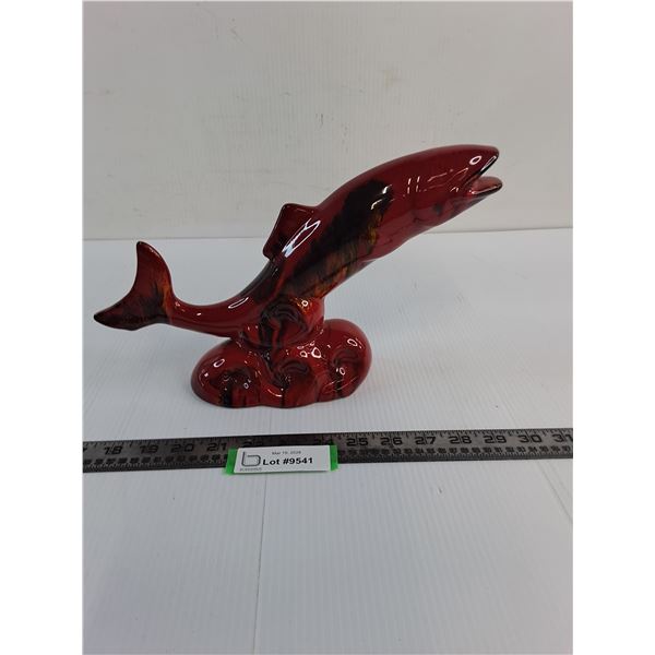 Ornamental Ceramic Salmon