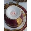 Image 3 : Vintage Turkish Porcelain Tea Service - Incomplete, Some Loose Parts - PICK UP