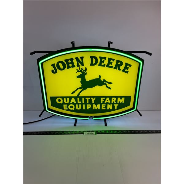 # John Deere Electrified Sales Sign - 25x20x5" - Tested - PICK UP ONLY