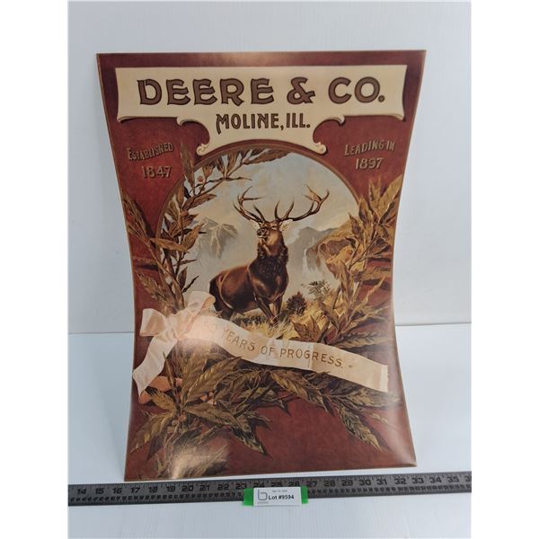 Unframed John Deere Poster - 17" x 25"