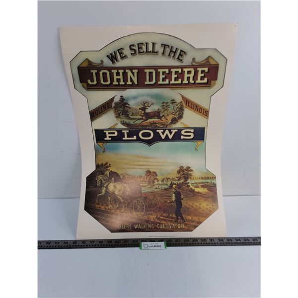 Unframed John Deere Poster - 17" x 25"