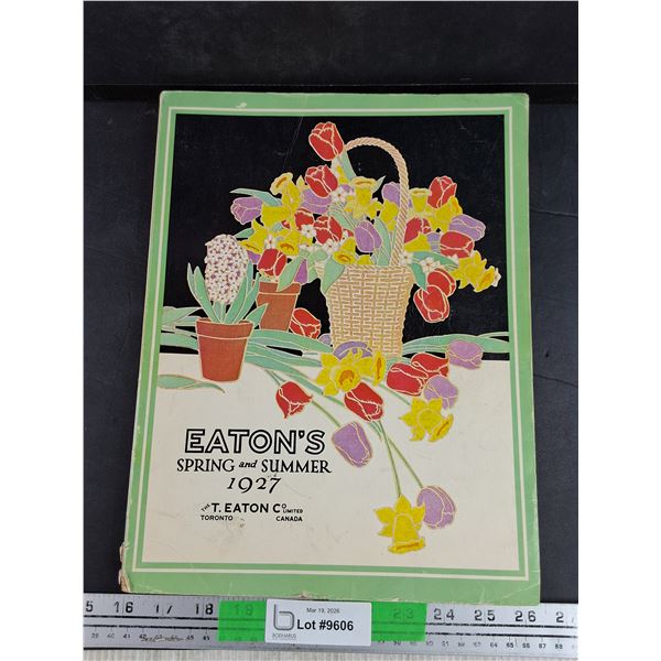 Antique Eaton's Spring & Summer 1927 Magazine
