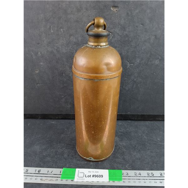 Vintage Copper Water Bottle