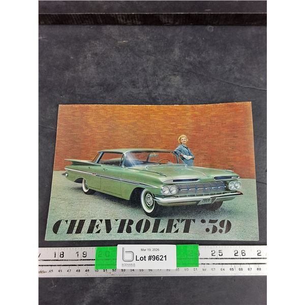 Chevrolet '59 Brochure