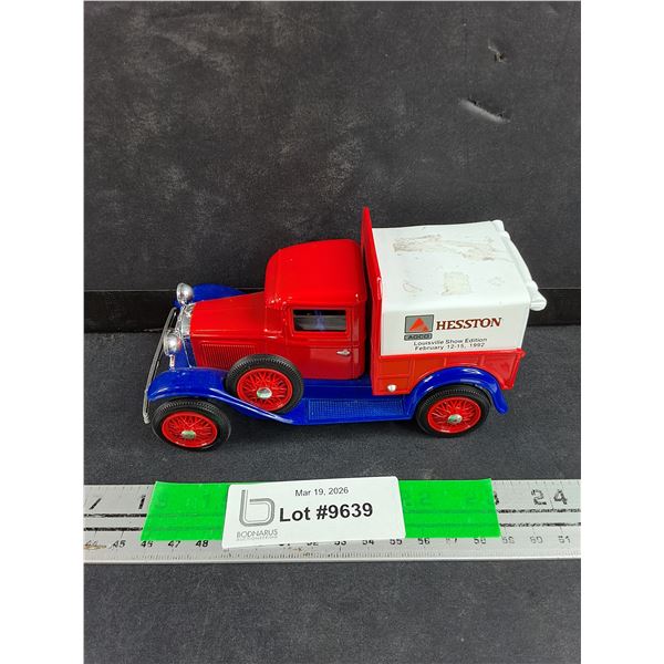 Vintage AGCO Hesston Ford Model A Truck Coin Bank