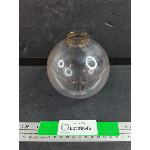 Purple Lightning Rod Globe