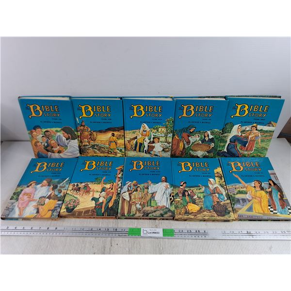 (10) The Bible Story Books by Arthur S. Maxwell