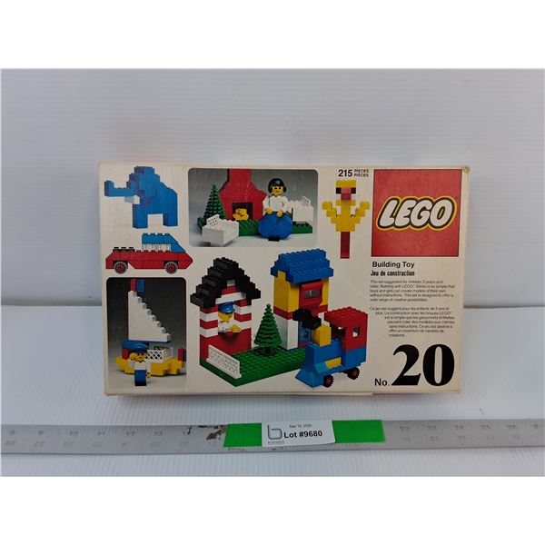 Vintage Lego Building Toy Kit- As Is