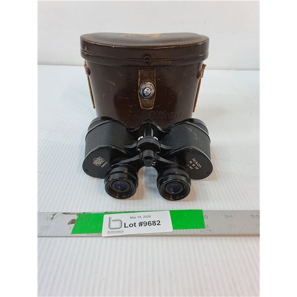 Vintage Nikon Binoculars & Case