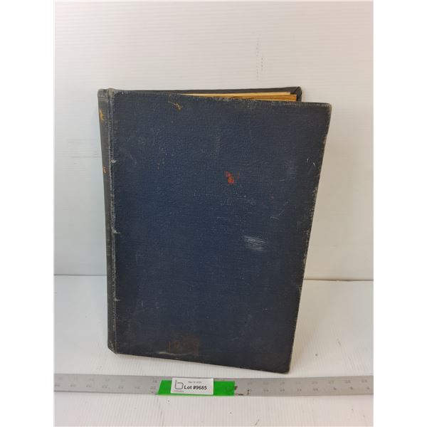 Vintage Scapbook of Artwork 12" x 16.5"