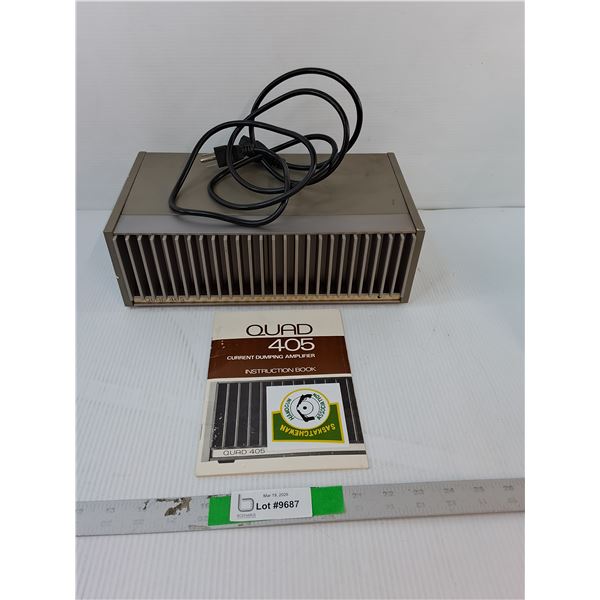 Quad 405 Stereo Power Amplifier- As Is