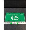Image 1 : 1969 Saskatchewan Three Digit Private Vehicle License Plate