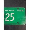 Image 4 : 1969 Saskatchewan Three Digit Private Vehicle License Plate