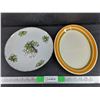 Image 1 : (2) Vintage Ceramic Plates