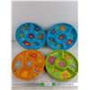 Image 1 : (4) Chip & Dip Plastic Trays 12"