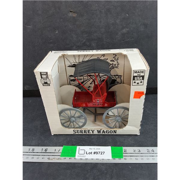 1/16 Scale Die Cast Surrey Wagon