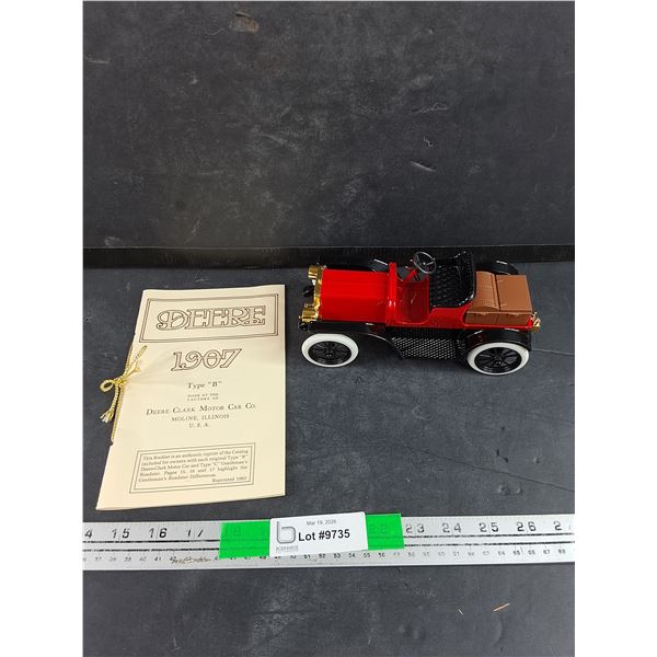 1907 Deere Type B Die Cast Model