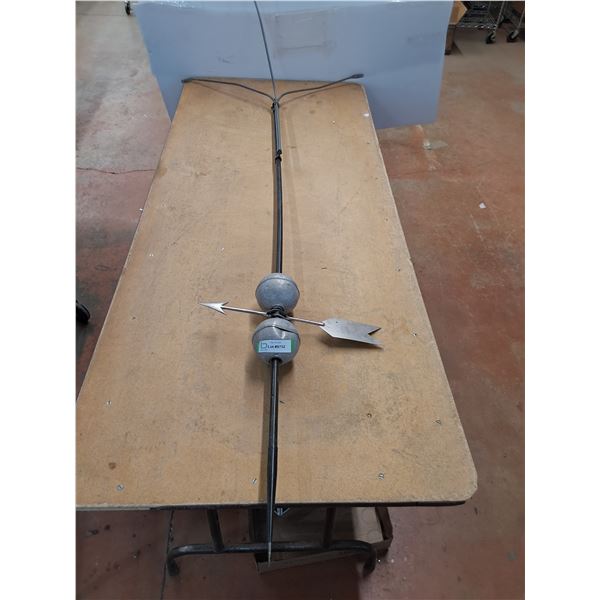# Vintage Weather Vane Lightning Rod - 74" Length - Cannot Ship