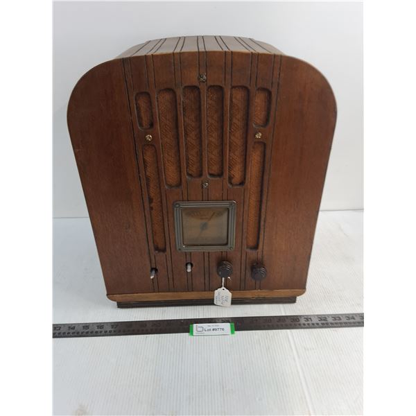 Vintage GE Model #M51 Tube Radio - Missing 2 Knobs - Untested, As is -PICK UP ONLY