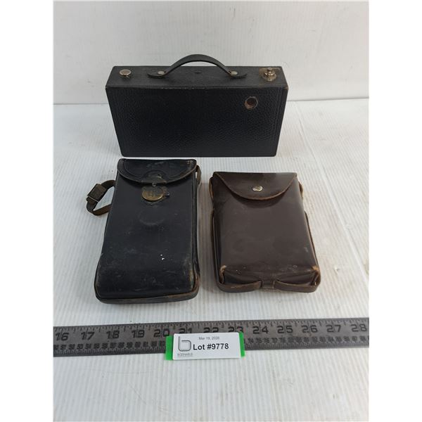 Vintage Brownie Camera & Camera Totes