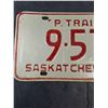 Image 3 : 1971 Saskatchewan Four Digit Private Trailer License Plate
