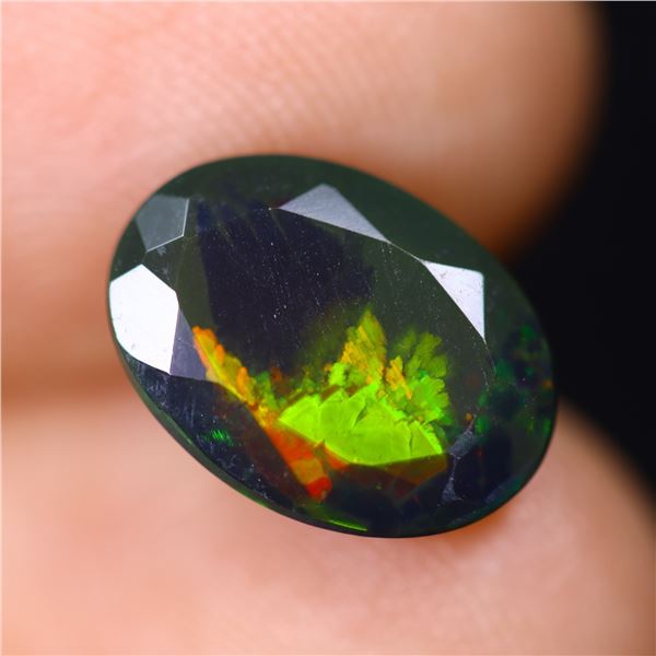 *^ 2.24 ct Certified Bright Flash Opal gemstone ($2,640 Appraisal)